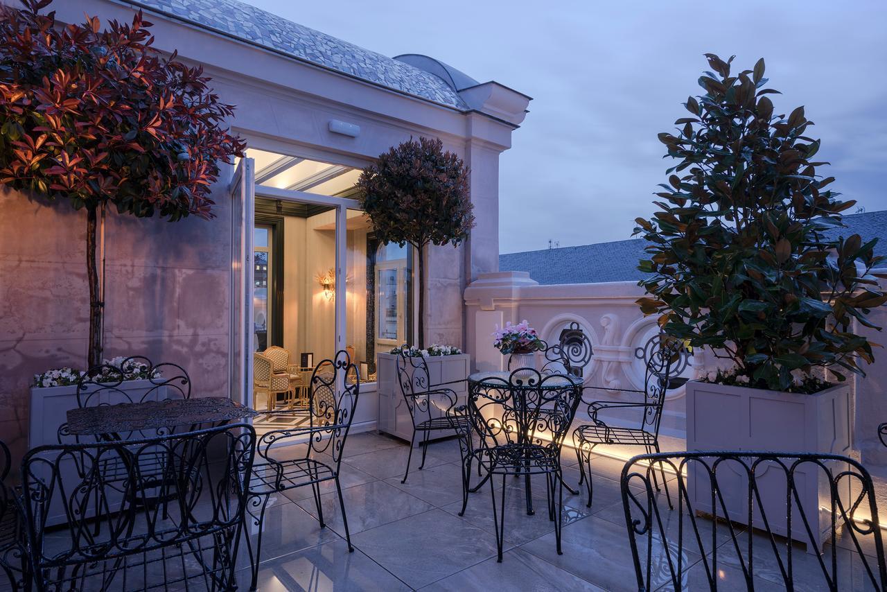 Relais & Chateaux Heritage Hotel Madrid Ngoại thất bức ảnh The Terrace